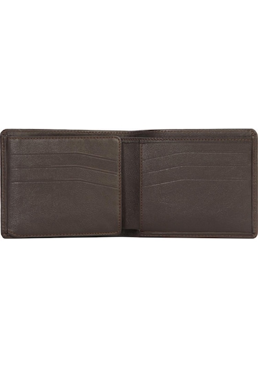 Cengiz Pakel Hakiki Deri Erkek Cüzdan - 27506 - Kahve/toprak Çok Renkli