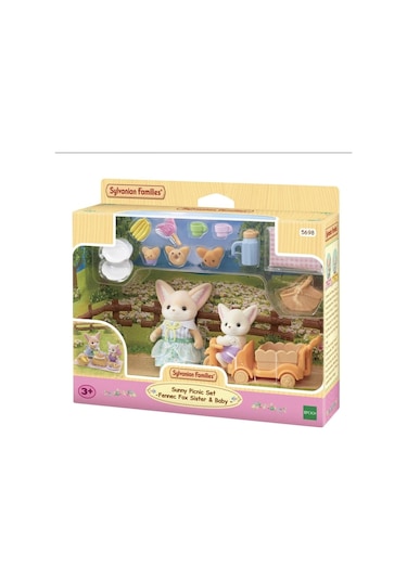 Sylvanian Families Piknik Seti Çöl Tilkisi Kız Ve Bebek 5698