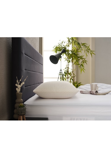 Visko Yastık Akıllı Isı Hafızalı Tombul - Yastık Ortopedik Termal Isı Dengeleyici 1 Adet Çok Renkli