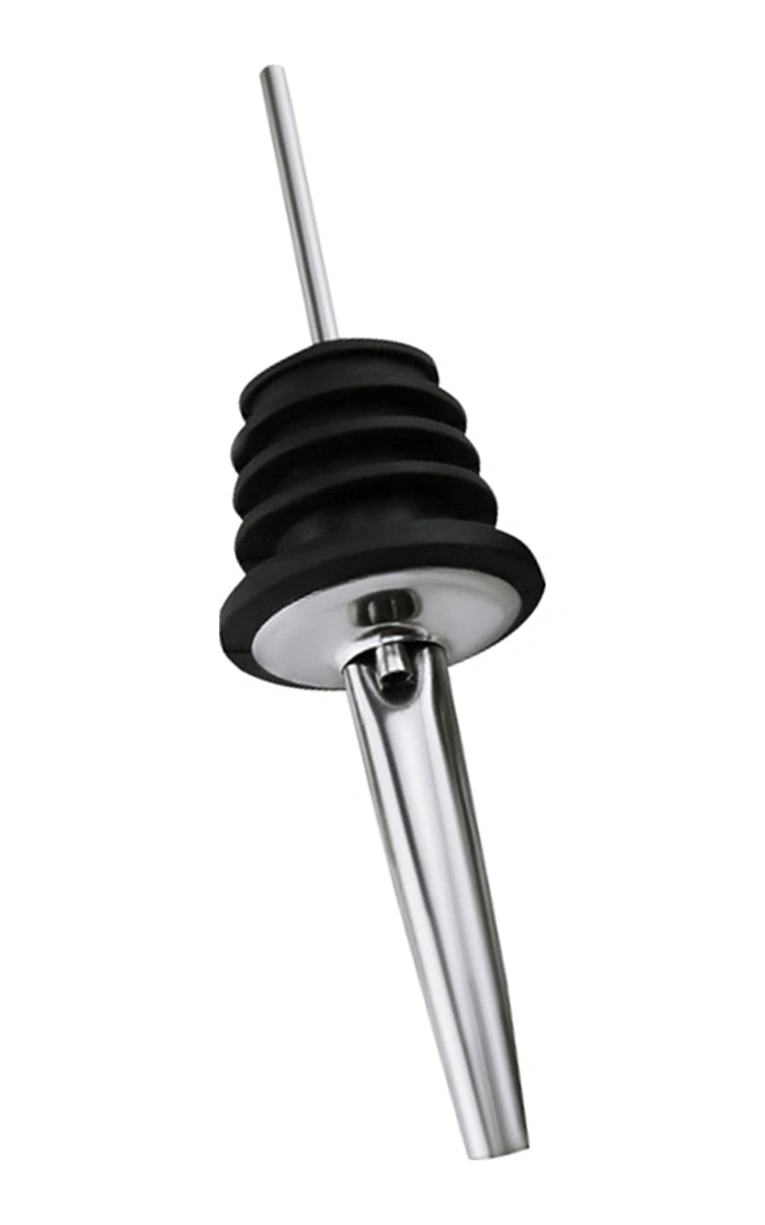 Youmex 304 Paslanmaz Çelik Şarap/yağ Pourer, Kontrollü Döküm, Kauçuk Mantar Tıkanıklığı, Bar Ve Mutfak Gereci Kapağısız Tip 1 Diğer