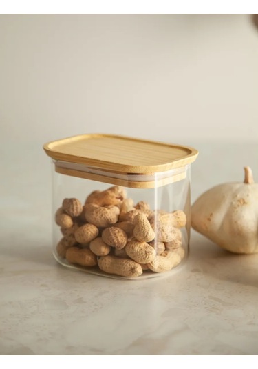 Smart Solutions Kuru Gıda Ürünleri İçin Cam Saklama Kabı 0,6 L 262653743