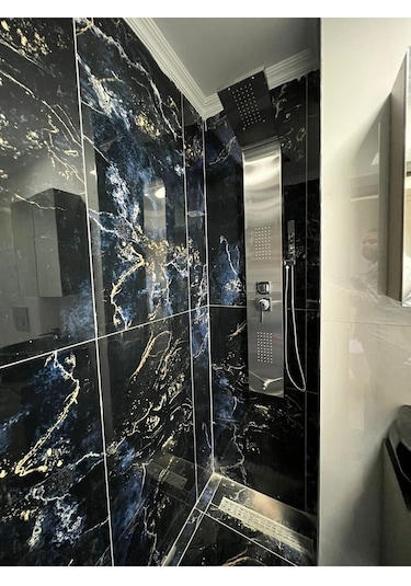 Sam Banyo Aras Duş Paneli  Krom