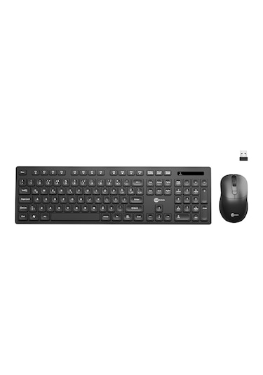 Lecoo KW201 Kablosuz Türkçe Q Klavye & Mouse Set