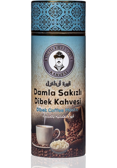 Tarihi Ertuğrul Kahvesi Damla Sakızlı Dibek Kahvesi Silindir Kutu 1 KG