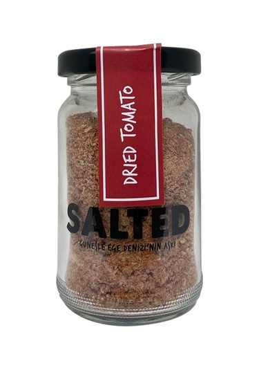Salted Kuru Domatesli Tuz Cam Kavanoz 60 G