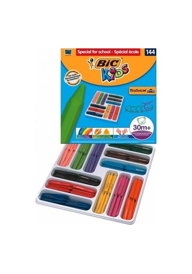 Bic Kids Plastidecor Triangle Elleri Kirletmeyen Üçgen Mum  Pastel