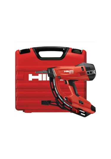 Hilti GX3 Yeni Nesil Gazlı Çivi Çakma Tabanca + 6 Kutu 27MX Çivi + 6 Kutu GC42 Gaz Tüpü