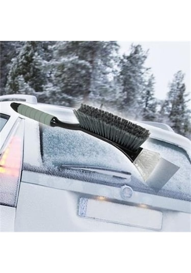 Sanalportavm Araç Camı Kar Süpürgesi Buz Kazıyıcı Ve Kar Temizleme Fırçası
