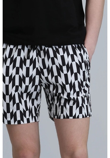 Lufian Erkek Nova Deniz Şortu 11120094 Siyah