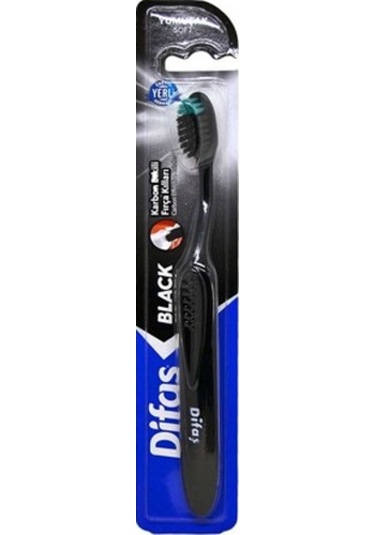 Difaş 144 Black Yumuşak Diş Fırçası