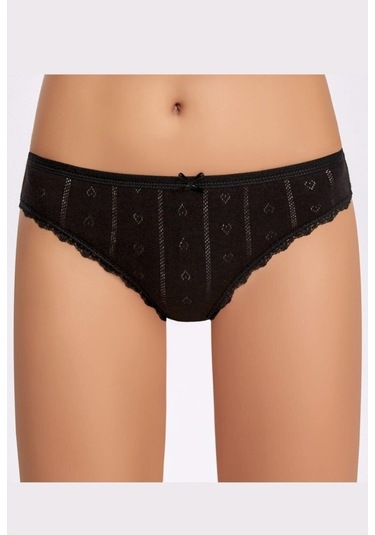 Ilke Kadın Jakarlı (Transferli Ribana) Dantelli Slip 273 - 6 Ad Ilke Kadın Jakarlı (Transferli Ribana) Dantelli Slip 273 - 6 Ad