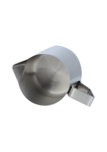 Qingmipy 304 Paslanmaz Çelik Süt Köpürtme Sürahisi - 350ml Espresso Ve Latte Sanatı İçin Mükemmel Gümüş