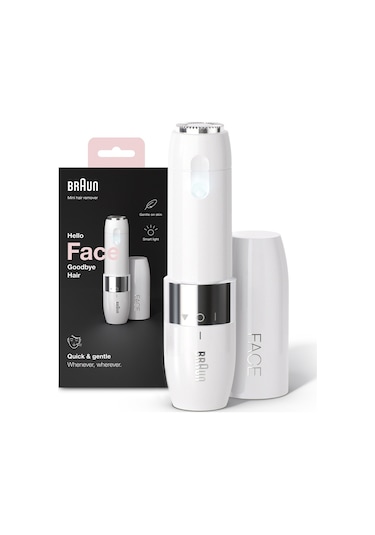 Braun FS1000 Mini Tüy Alma Makinesi + Pil + Temizleme Fırçası