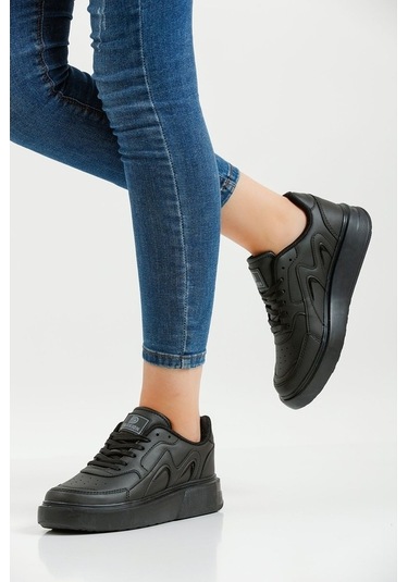Devida Diana Serisi Kadın Spor Ayakkabı Siyah