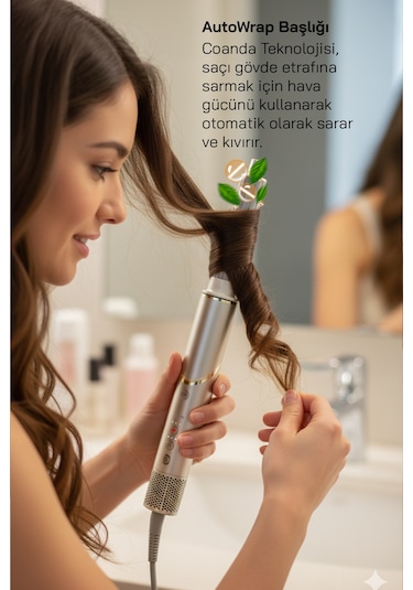 Sinbo Shd-1721 Saç Şekillendirme Cihazı - Şampanya Çok Renkli