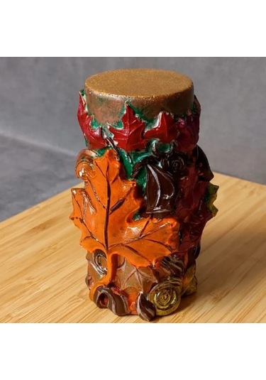 Uretti - Ayşe 7362 - 4115 El Yapımı Yaprak Motifli Biblo 1 Adet