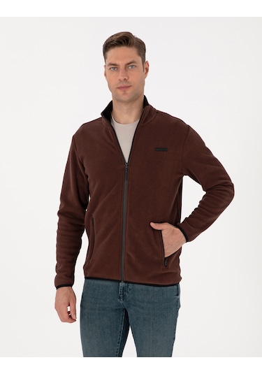 Pierre Cardin Erkek Kahverengi Hırka Örme 50314014-vr029 Kahverengi