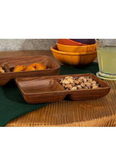 Madame Coco Marivi İki Bölmeli Çerezlik 17.5cm 1plse04710x17,5x2,5cm-std Madame Coco Marivi İki Bölmeli Çerezlik 17.5cm 1plse04710x17,5x2,5cm-std