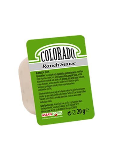 Colorado Ranch Sos Ranch Sauce Küvet 120 x 20 G