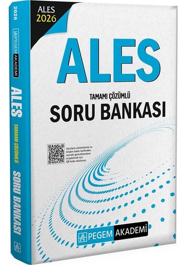 Pegem 2026 Ales Soru Bankası