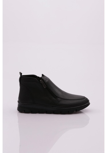 Dgn 1059 Kadin Fermuarli Bot 1059-692-R1534 Siyah