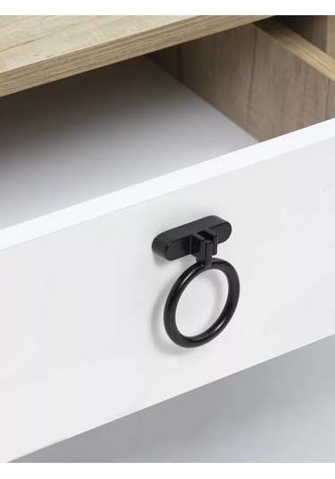 Aksmebel Mobilya Halkası Yüzgüci Rıng 241712599 Siyah Mat