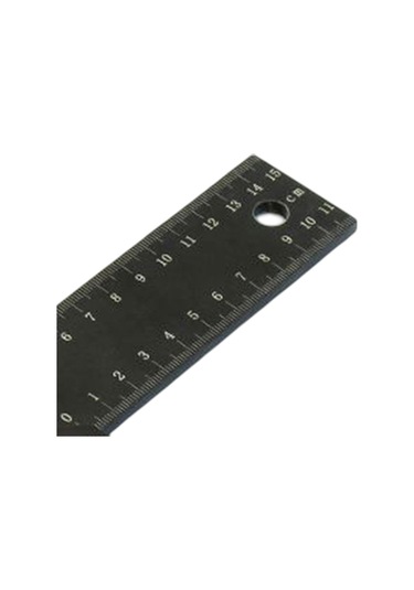 Suntek Dik Açı Cetvel Yüksek Hassasiyetli Profesyonel Siyah-150mm