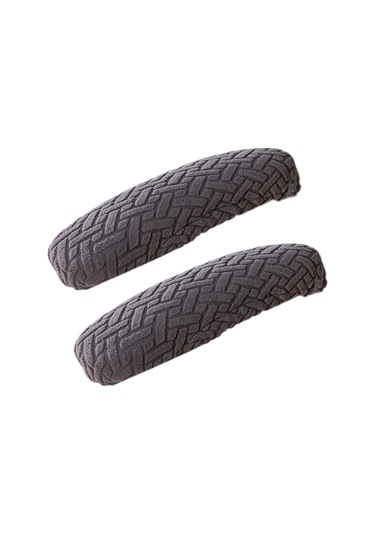 Suntek 2 Adet Ofis Koltuğu Kol Dayama Kılıfları Gri