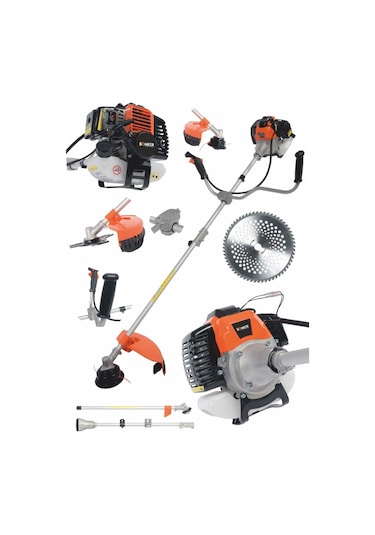 Böhrer Pross Pro LXT Ot Çalı Çim Biçme Makinesi Yan Tırpan