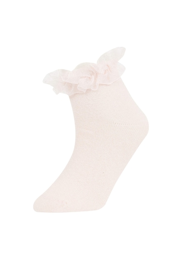 Defacto Kız Çocuk 3'lü Pamuklu Patik Çorap C2937A8NSKR1 Çok Renkli Defacto Kız Çocuk 3'lü Pamuklu Patik Çorap C2937A8NSKR1 Çok Renkli