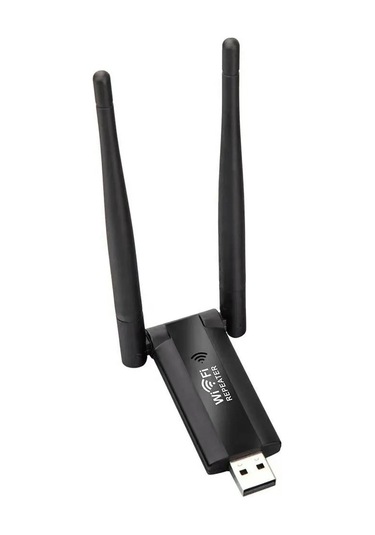 Sones Usb İle Çalışan Duvar Tipi Kablosuz Yönlendirici Uzantısı Wifi Sinyal Amplifikatörü Siyah