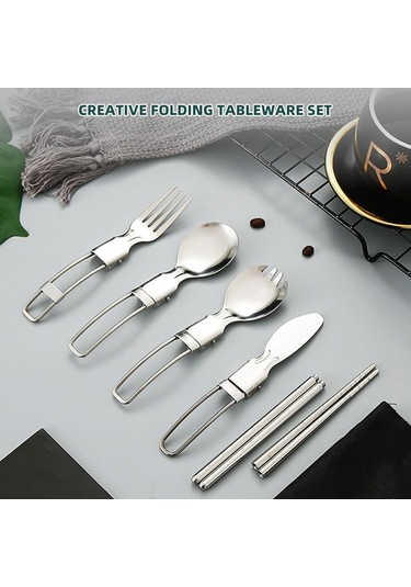 Dolıty Dış Mekan Katlanır Sofra Takımları Barbekü Ev Bıçak