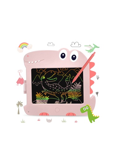 Lemestar 8,5 İnç Renkli Lcd Yazı Tahtası - Çocuklar İçin Eğitici Çizim Tableti Ve Güvenli Oyuncağı