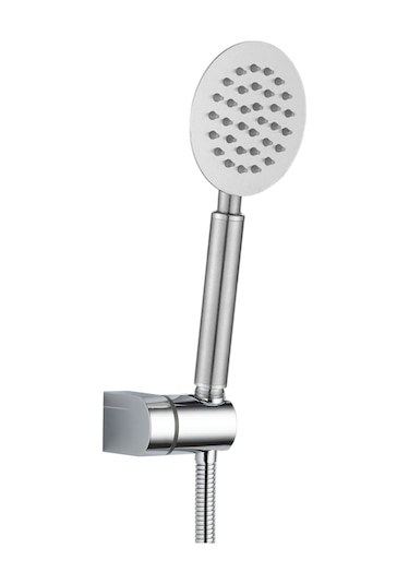 T-may Sardes Mat İnox Lüks Mafsallı Duş Seti Üst Takımı Krom