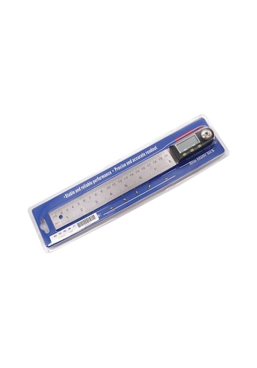 Ccgloball 0-300mm Paslanmaz Çelik Elektronik Açı Cetveli Ağaç Işleme Iletki