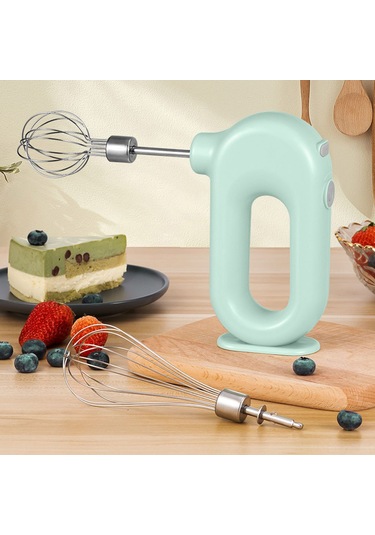 Hangfox Ev Fırıncılığı İçin Kablosuz Elektrikli Şeker Krema Çırpıcı - 4 Vites Ayarlı, Geri Çekilebilir Çırpma Çubukları, Li-poly Pil, Pembe Pembe