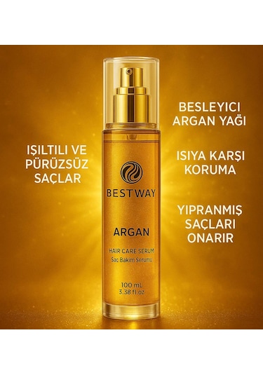 Argan Yağlı Saç Bakım Serumu