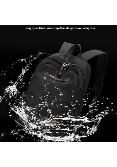 Wepower 8107 Erkekler Seyahat İşe Gidiş Dizüstü Sırt Çantası Naylon Büyük Kapasiteli Öğrenci Rahat Sırt Çantası Gri
