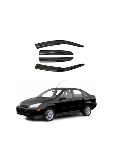 Ford Focus 1 Cam Rüzgarlık Mugen Tip 4 Lü 1999-2004