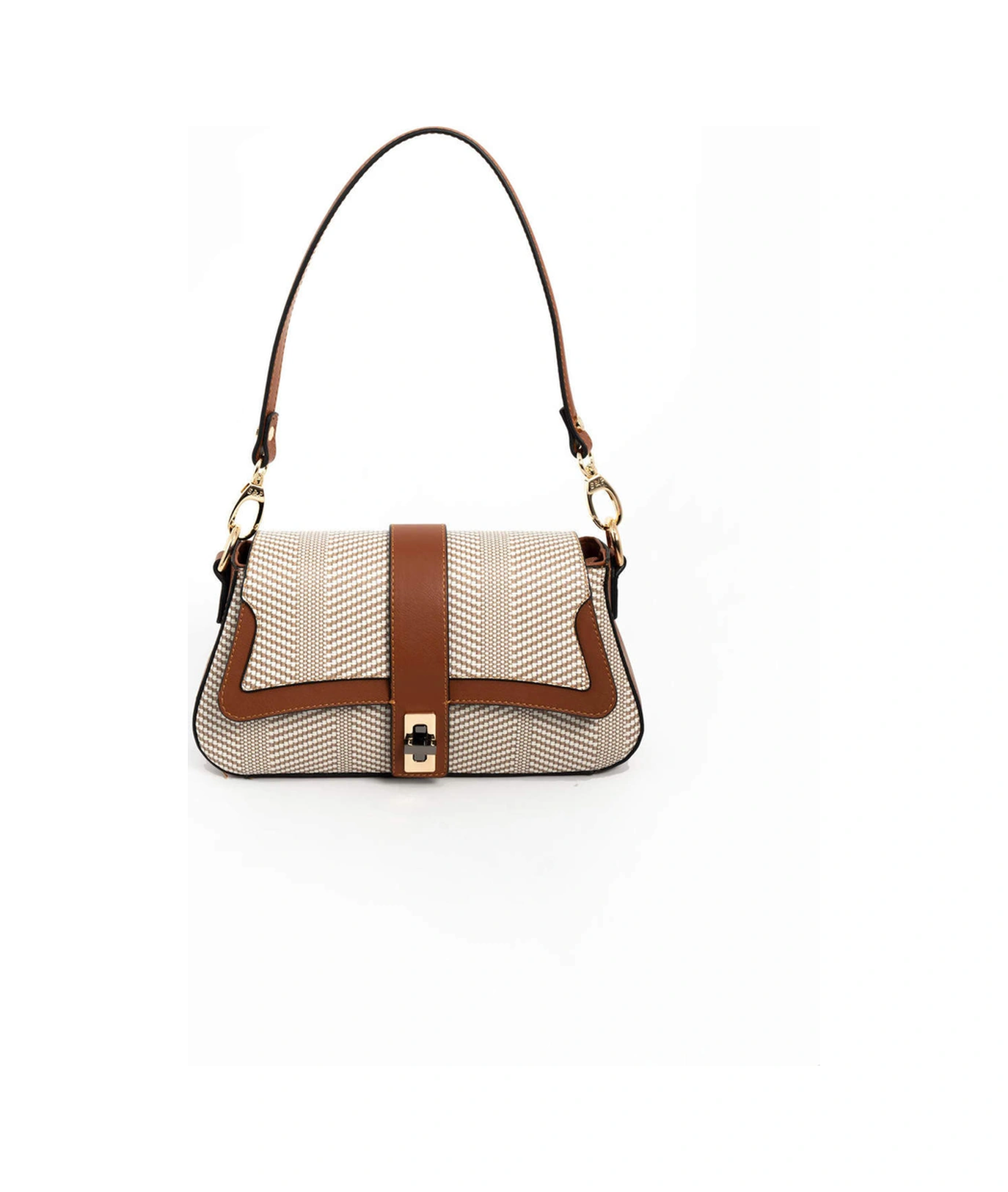 Silver Polo Kadın Omuz Çanta 1177 Bej - Taba