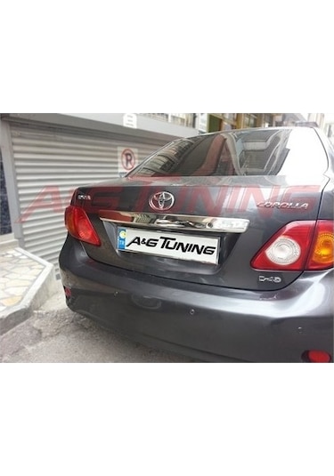 Toyota Corolla Krom Bagaj Çıtası 2007-2010 Paslanmaz Çelik N11.6175