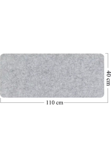 Mousepad Masa Üstü Koruyucu 3mm Keçe Klavye Pc Notebook Altı F