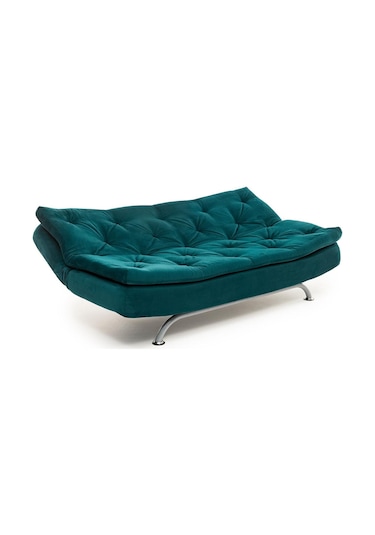 Pafu Rivo Üçlü Yataklı Koltuk - Soho Petrol Petrol Yeşili