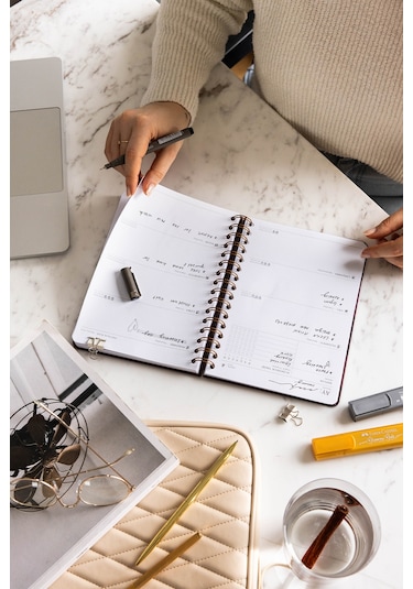 A5 Spiralli Süresiz Planlayıcı Ajanda Galaksi - 15x21 Galaksi