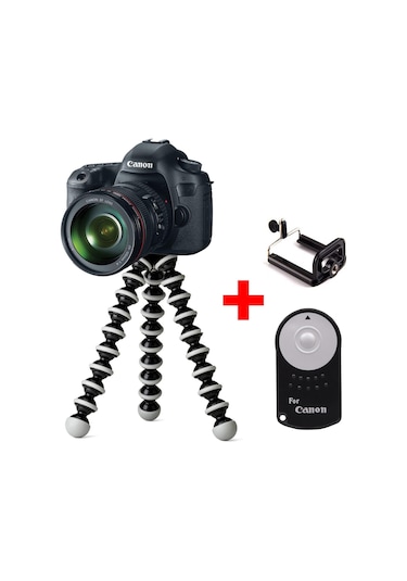 Canon Fotoğraf Makineleri İçin Masaüstü Tripod Seti