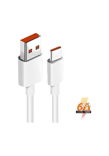 Redmi Note 9s Uyumlu 120w 1 Metre Ultra Hızlı Type-c Şarj Kabl...