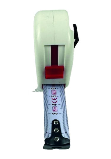 Şerit Metre 5 19mm - Beyaz Era12508 Yusuf Eratool