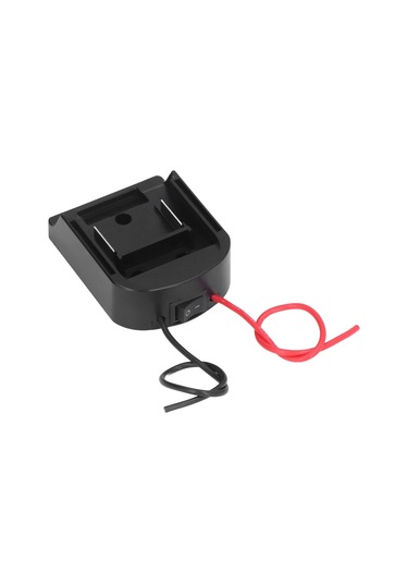 Moveevo 14.4-60v Lityum Pil Adaptörü, 10a I/o Anahtarlı, 14awg Silikon Kablolu, Abs Malzeme, Robot/oyuncak Araba/led Için Dıy Güç Kaynağı