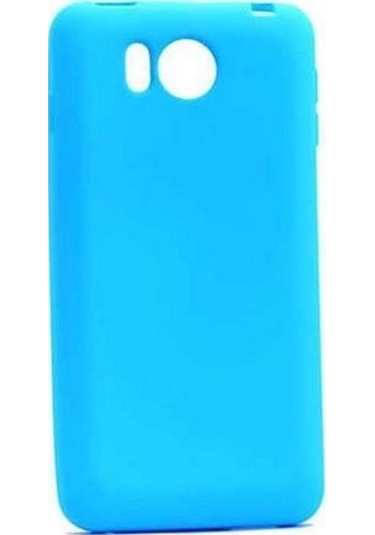 Venüs V3 5580 5.5 İle Uyumlu Silikon Kılıf Mavi