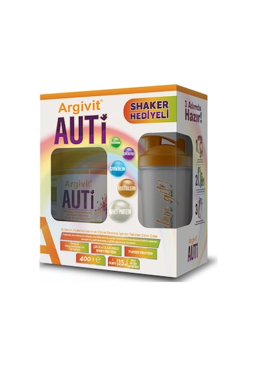 Argivit Auti Taurin Sitikolin Fosfotidilserin Ve Üzüm Eki 400 Gr + Shaker